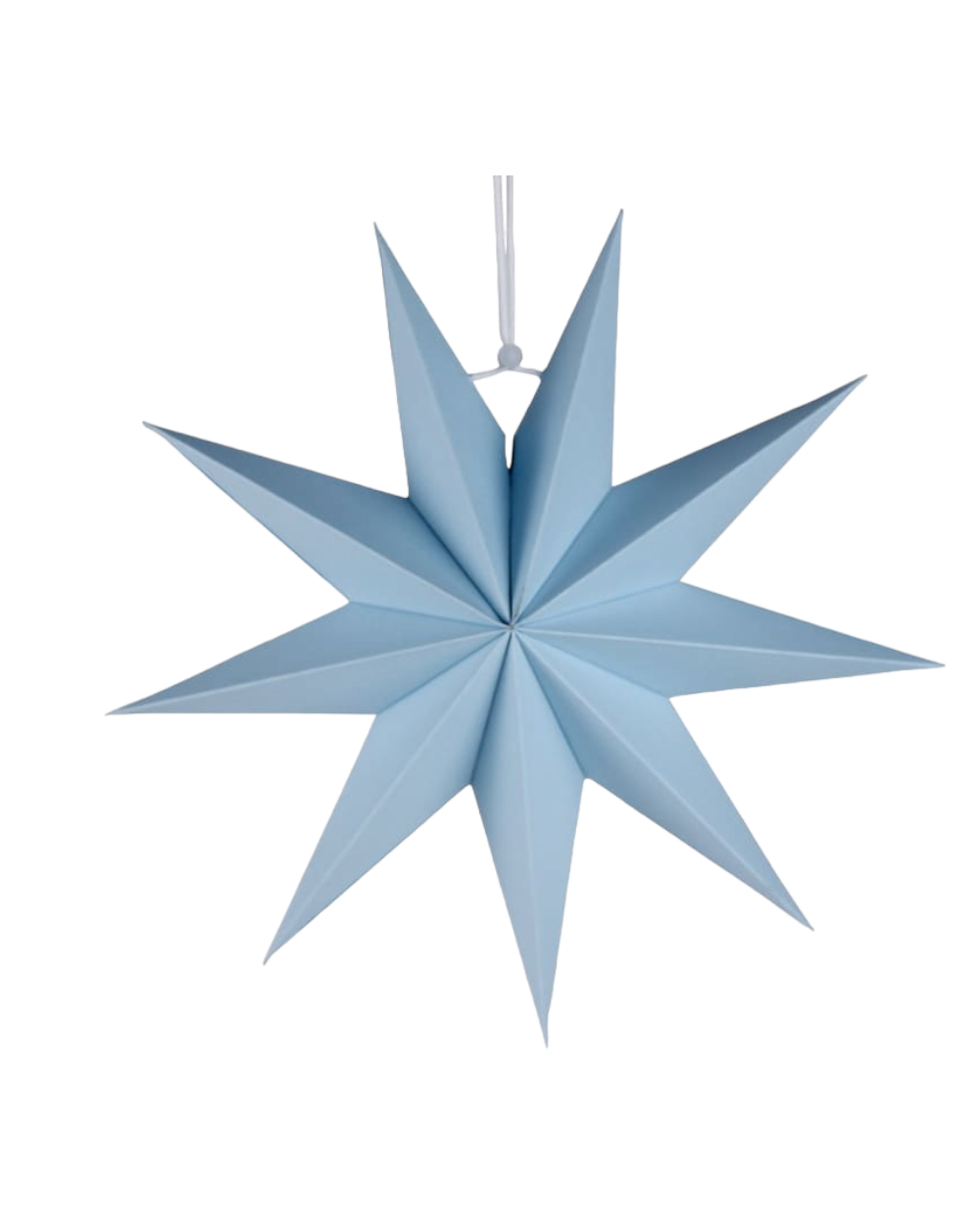 Étoile à suspendre - Bleu pastel - Happy Muz Deco