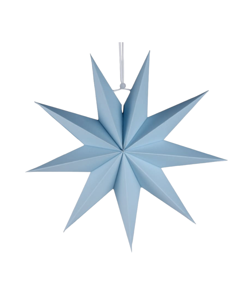 Hanging star - Pastel blue