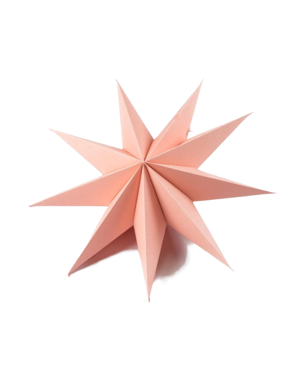 Étoile à suspendre - Rose pastel - Happy Muz Deco
