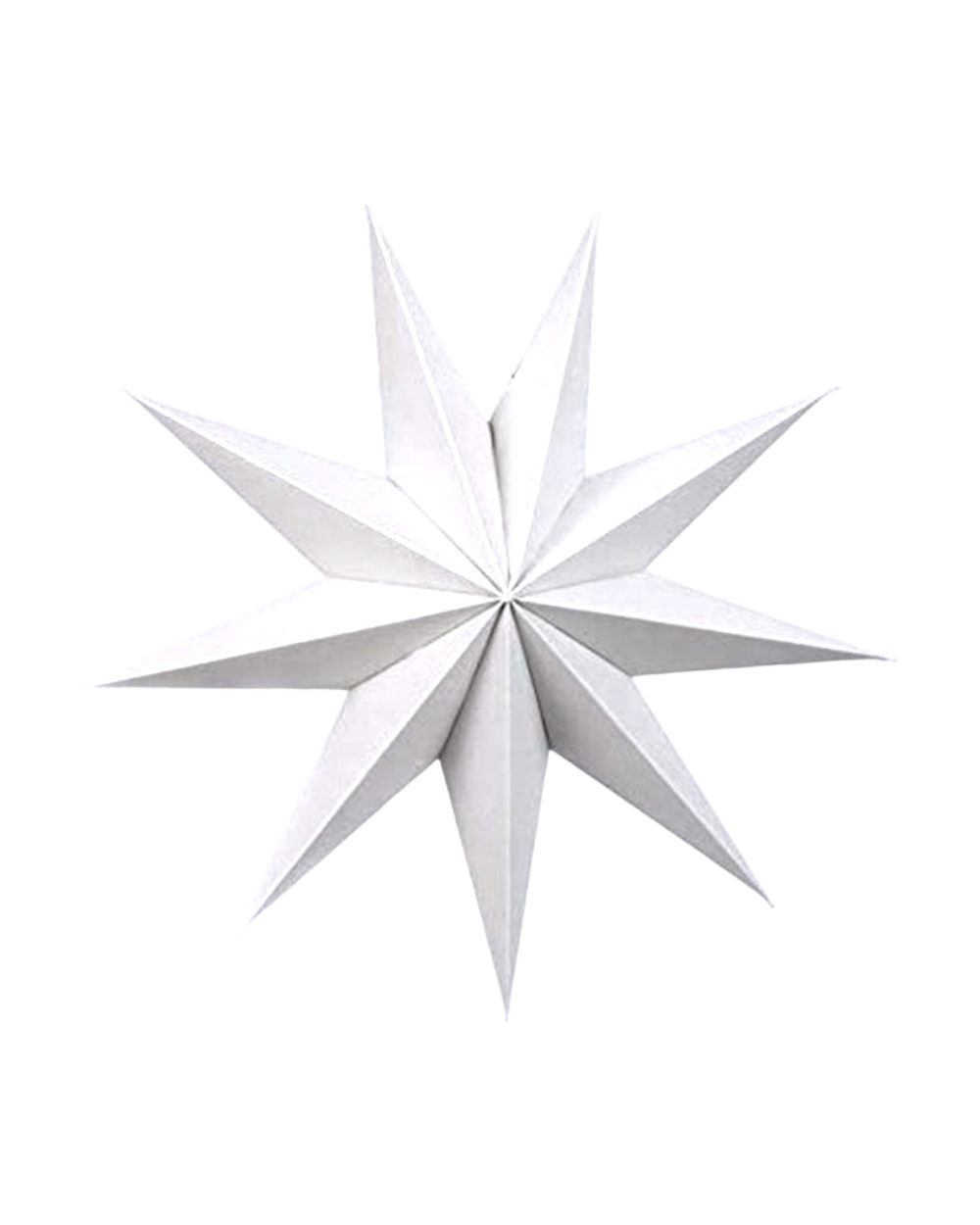 Étoile à suspendre - Blanc - Happy Muz Deco