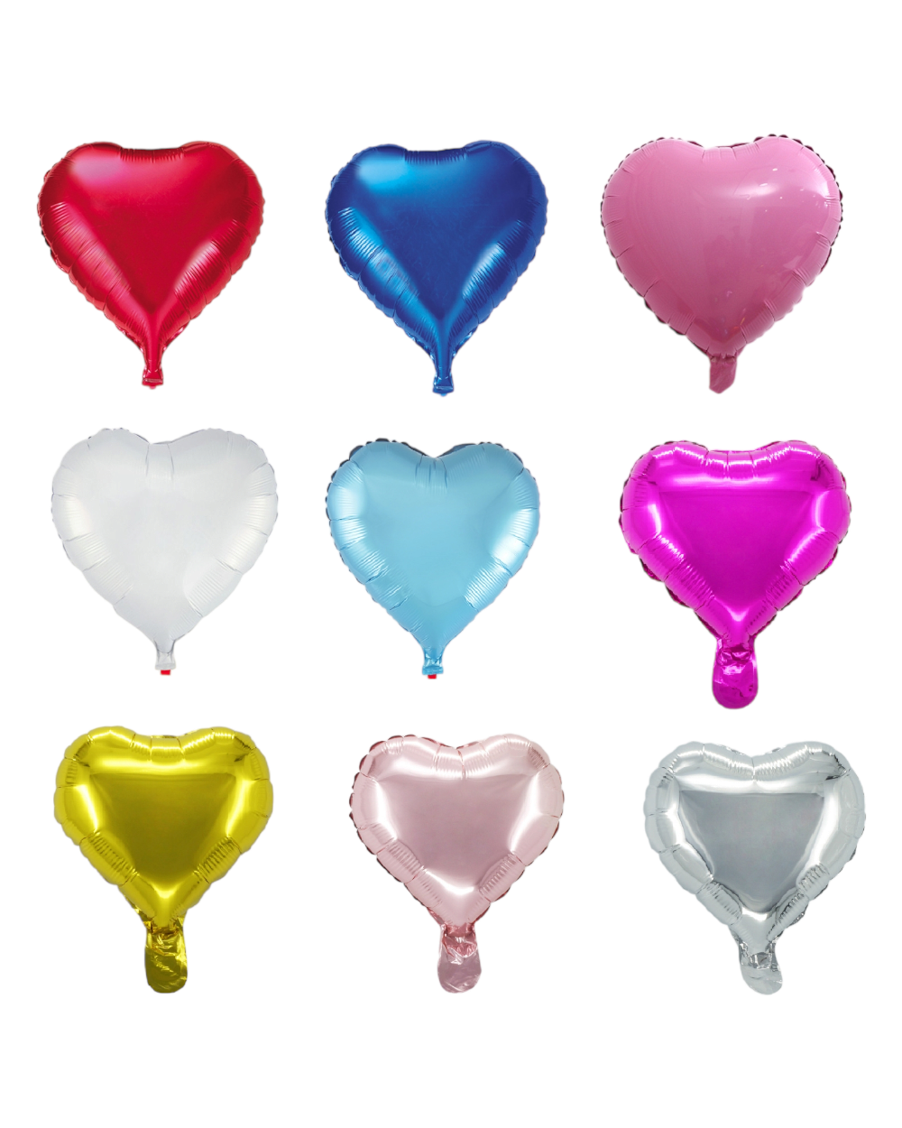 Ballon Coeur x1 - Happy Muz Deco