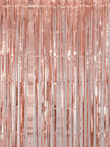 Rideau a franges decoratif Rose B - Happy Muz Deco
