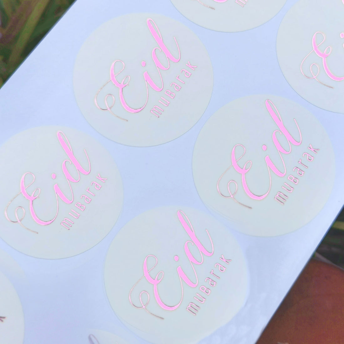 Eid Mubarak Decorations | Eid Mubarak Stickers | Rose Stickers | Home Decorations - Happy Muz Deco