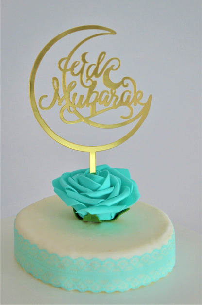 Cake Topper Eid Mubarak