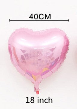 Ballon Coeur x1 - Happy Muz Deco