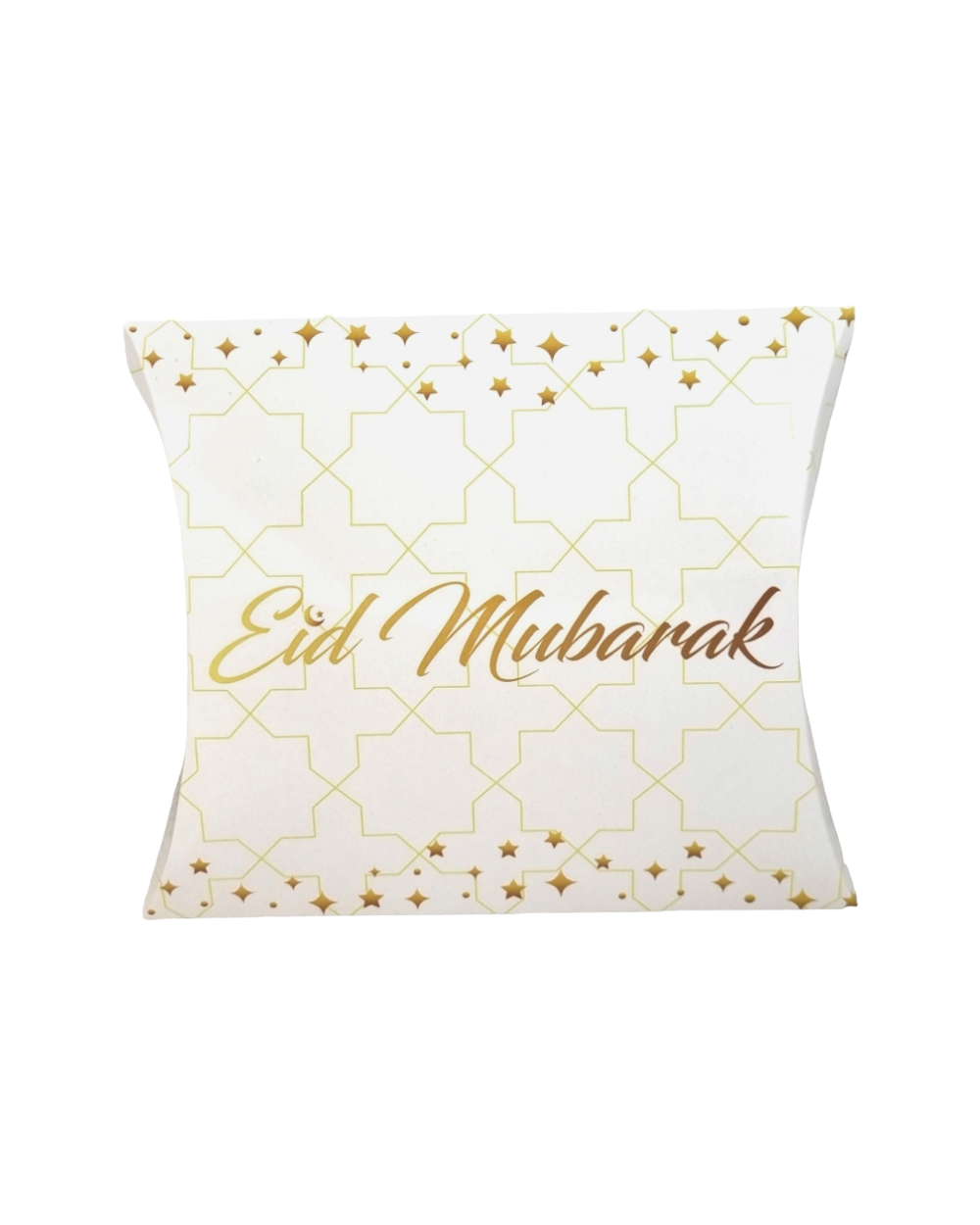 Boîtes à friandises Eid Mubarak - Blanc et doré - Happy Muz Deco