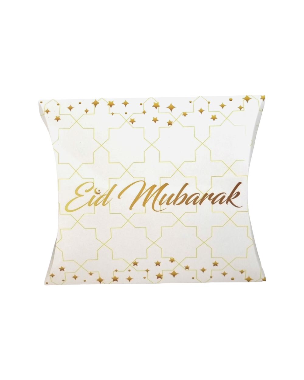 Boîtes à friandises Eid Mubarak - Blanc et doré