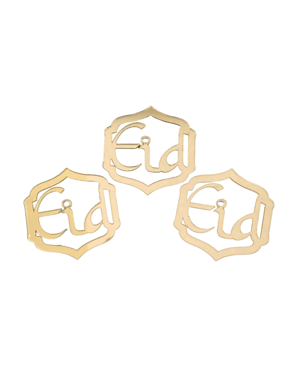 Cupcake topper Eid - Doré - Happy Muz Deco