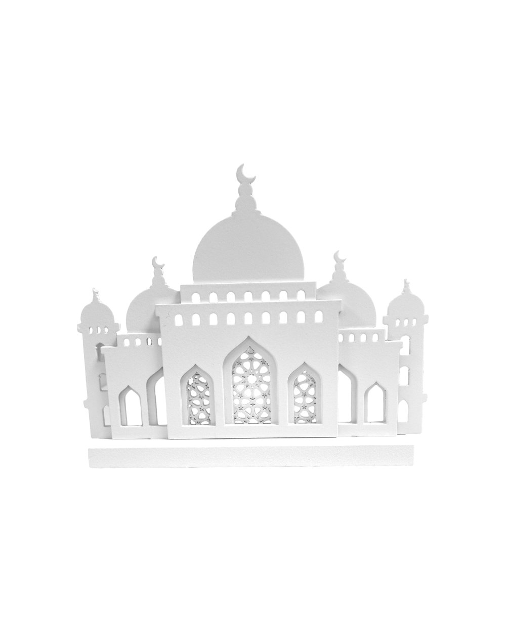 Déco Mosquée en bois - Blanc