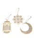 Déco suspendue Trio oriental 1 - Bois brut