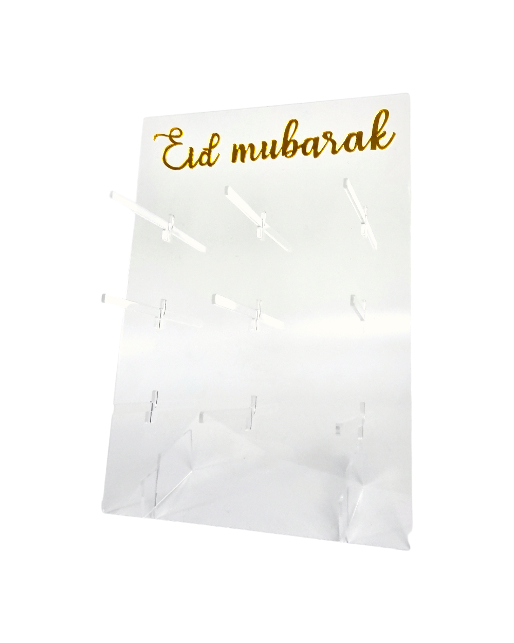 Présentoir à donuts Eid Mubarak en Acrylique
